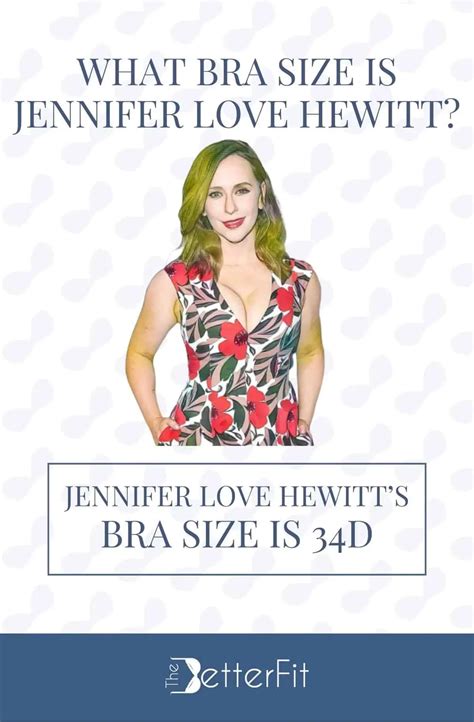 jennifer love hewitt cup size|Jennifer Love Hewitt Body Measurements, Height, Weight, Bra。